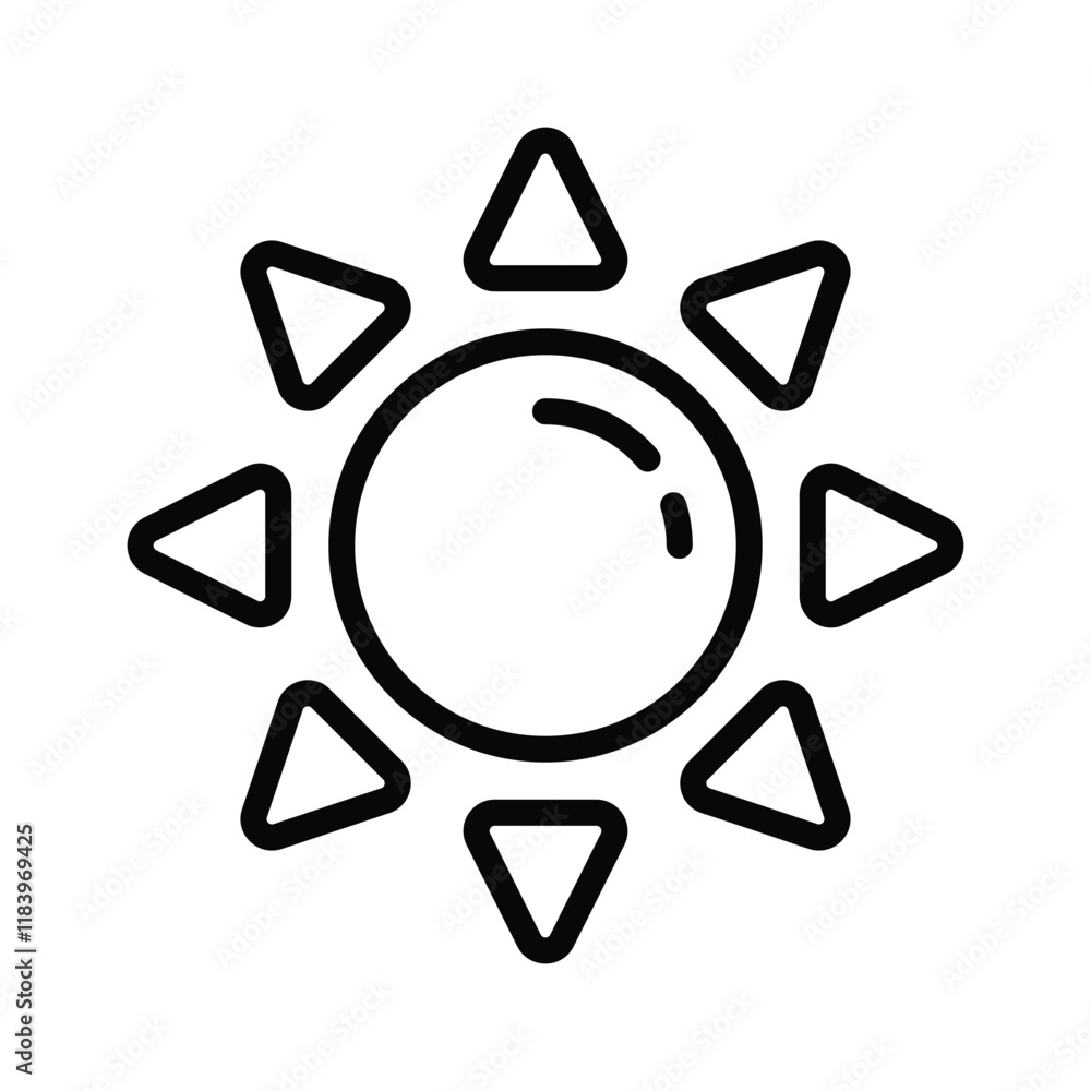 Bright sun symbolizing energy, warmth, and vitality in wellness Bright sun symbolizing energy, warmth, and vitality in wellness