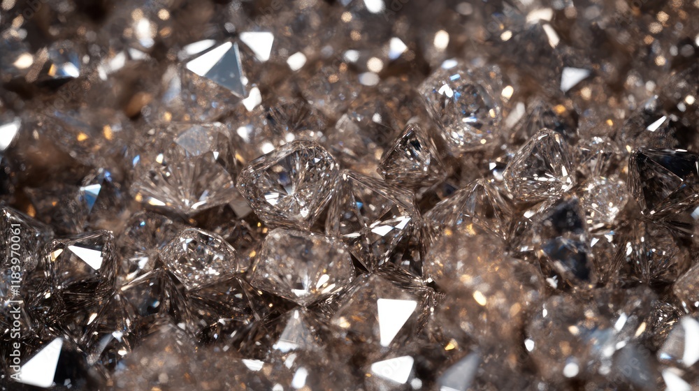 Sparkling quartz crystals closeup. Sparkling quartz crystals closeup.