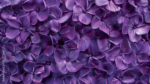 purple violet floral pattern wallpaper