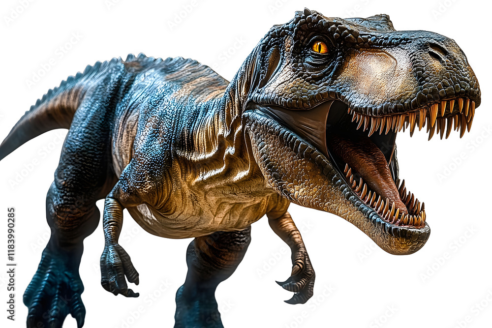 Fototapeta premium t rex dinosaur isolated on transparent background