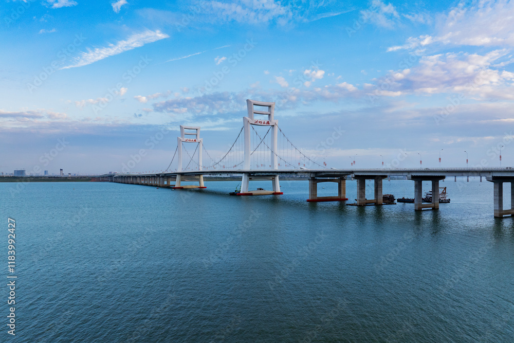 Fototapeta premium bridge over the river