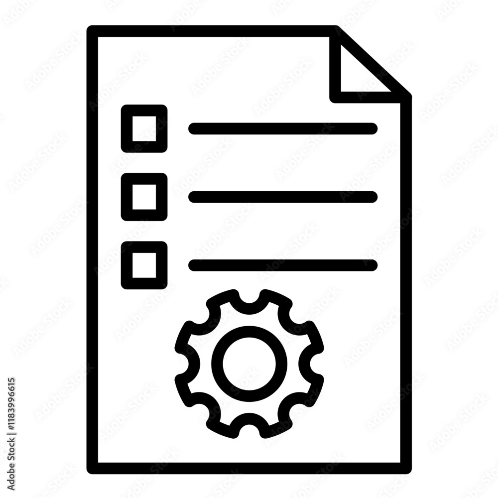 Work Instruction Icon Work Instruction Icon