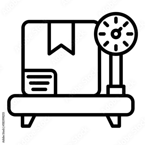 Box Weight Icon