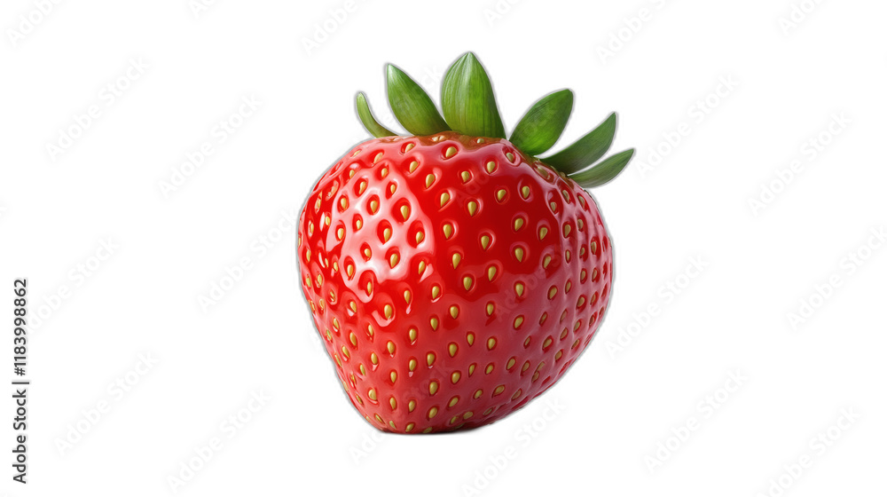 strawberry isolated on white transparent background strawberry isolated on white transparent background