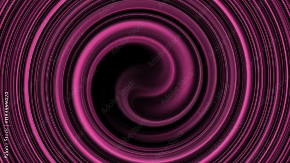 hot pink and black backgrounds, circle swirl abstract gradient pattern, HD 4K seamless loop animation hot pink and black backgrounds, circle swirl abstract gradient pattern, HD 4K seamless loop animation
