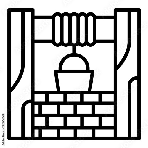 Empty Well Icon