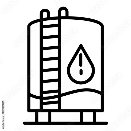 Empty Reservoir Icon