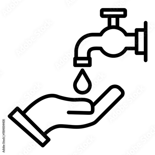 Water Shortage Icon