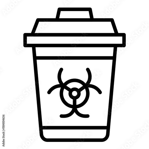 Hazardous Waste Icon