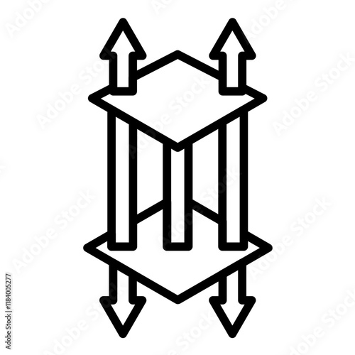 Layer Adhesion Icon