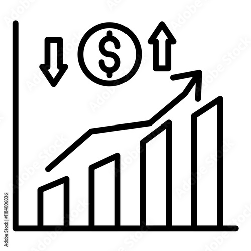 Currency Fluctuations Icon