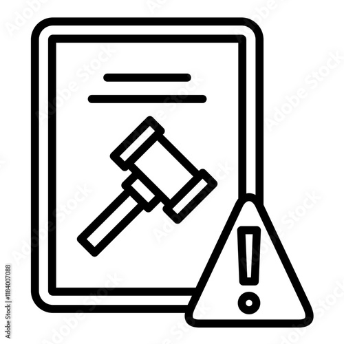 Litigation Risk Icon