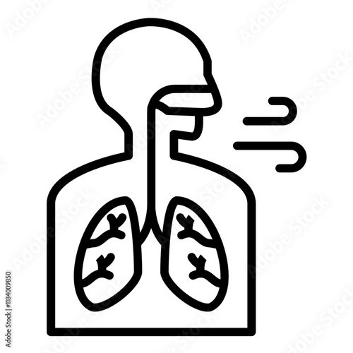 Respiratory System Icon