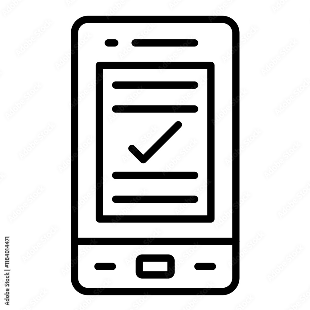 Phone Verification Icon Phone Verification Icon
