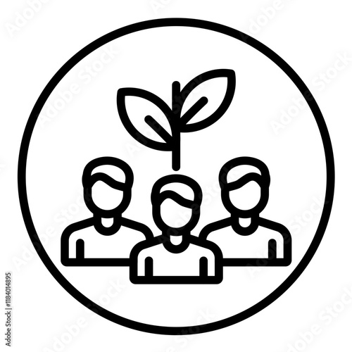 Eco conscious Consumer Icon