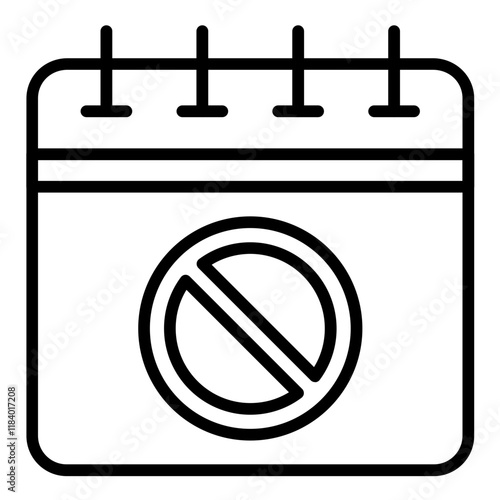 Unavailability Icon
