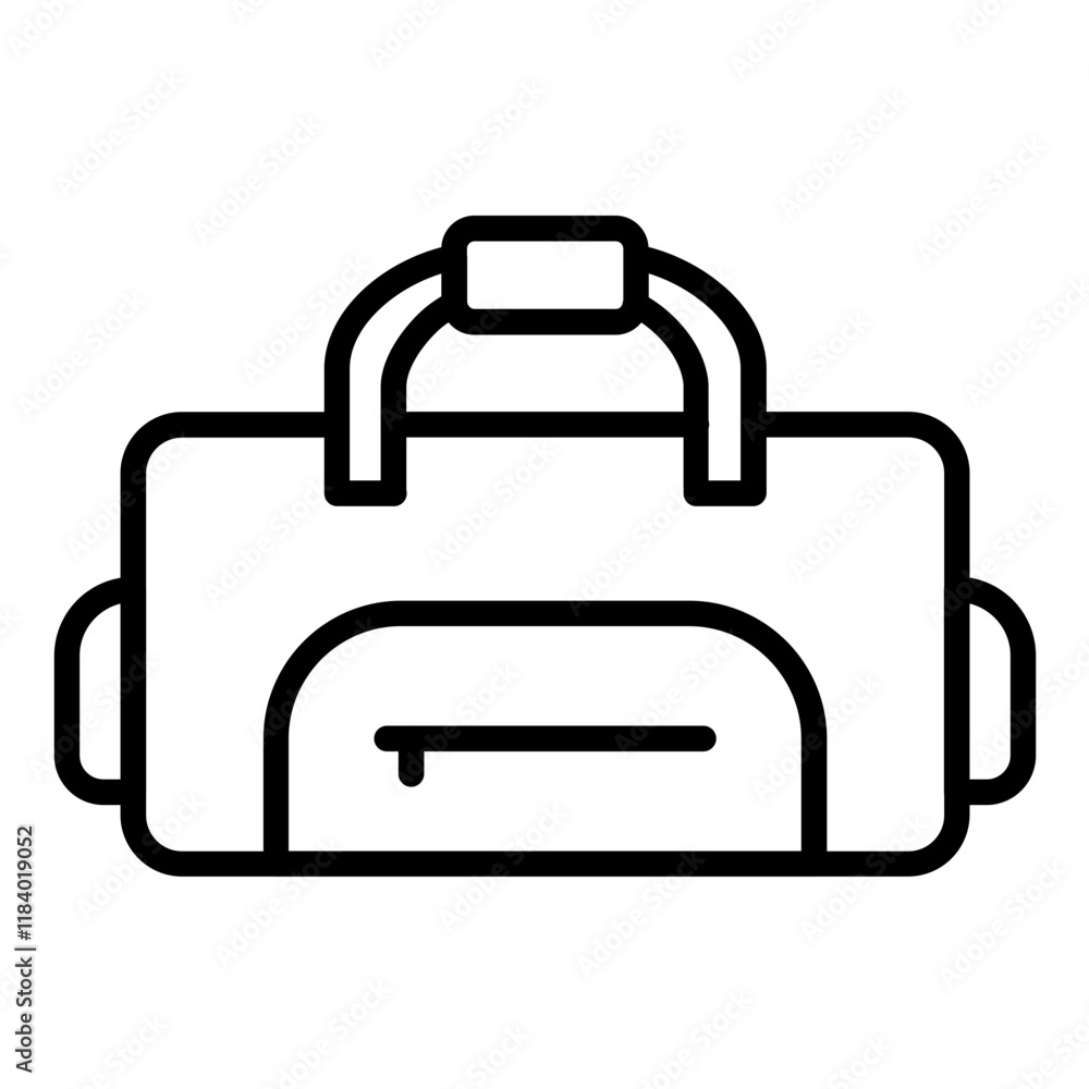 Gym Bag Icon Gym Bag Icon