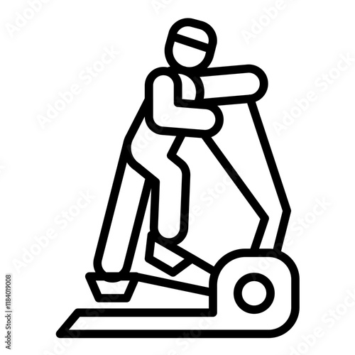 Elliptical Trainer Icon