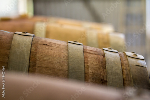 Wine Barrels photo