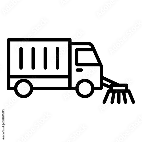 Road Sweeper Icon