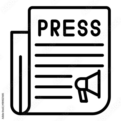 Press Release Icon