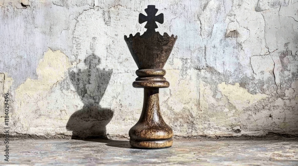 shadow of chess piece shadow of chess piece