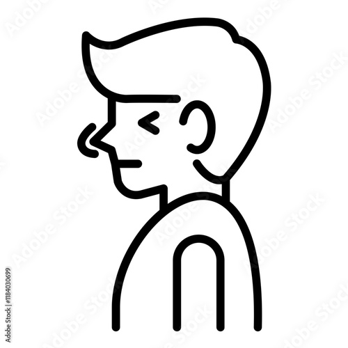 Nasal Congestion Icon