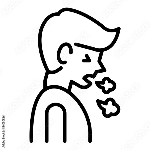 Shortness of Breath Icon