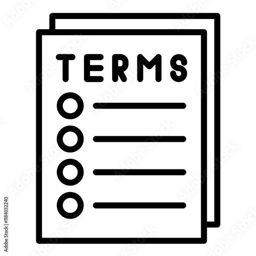Terms Icon