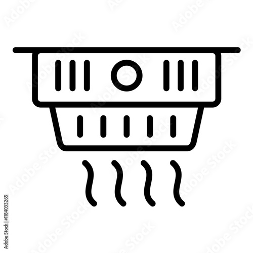 Smoke Detector Icon