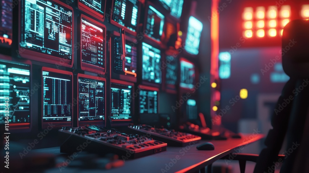 Cybersecurity Command Center: Advanced Digital Surveillance and Data Analysis Cybersecurity Command Center: Advanced Digital Surveillance and Data Analysis