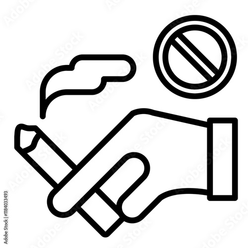 Smoking Prohibited Icon