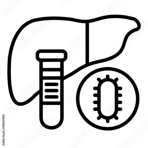 Hepatitis Test Icon