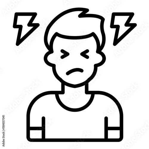 Irritability Icon