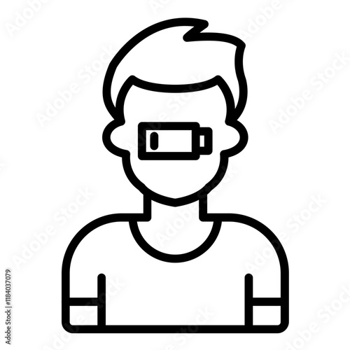 Mental Drain Icon