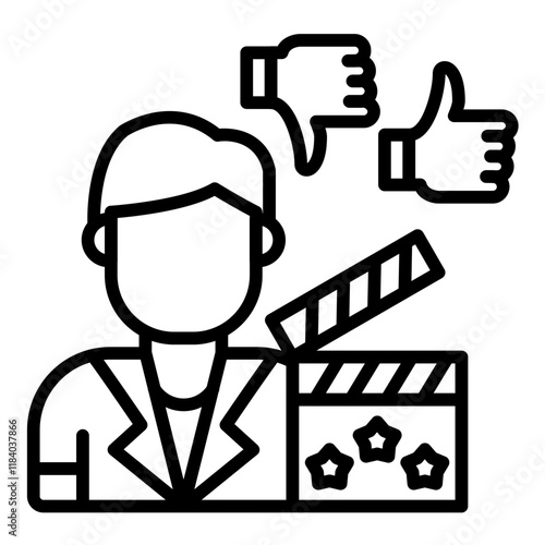 Movie Critic Icon