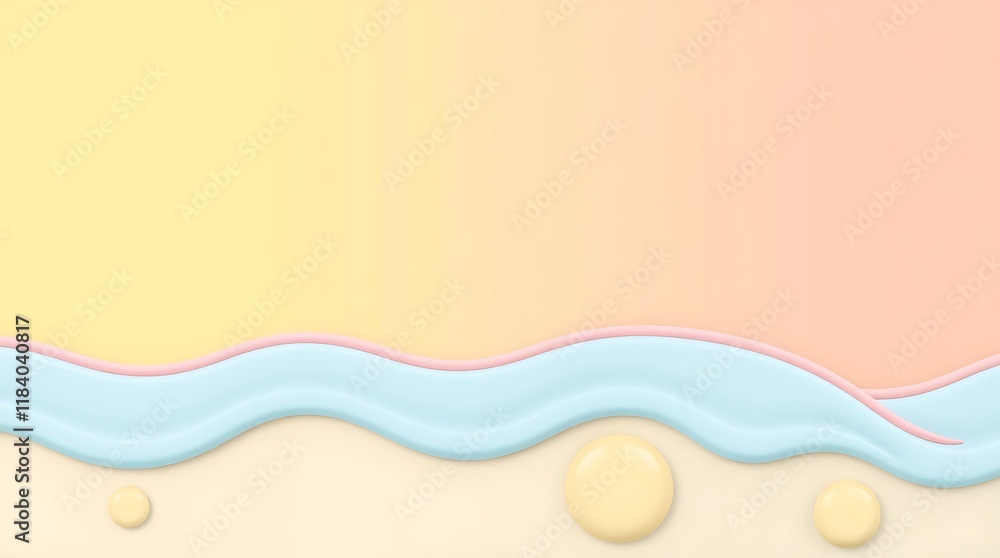 Smooth Wavy Gradient with Glow Effect Smooth Wavy Gradient with Glow Effect