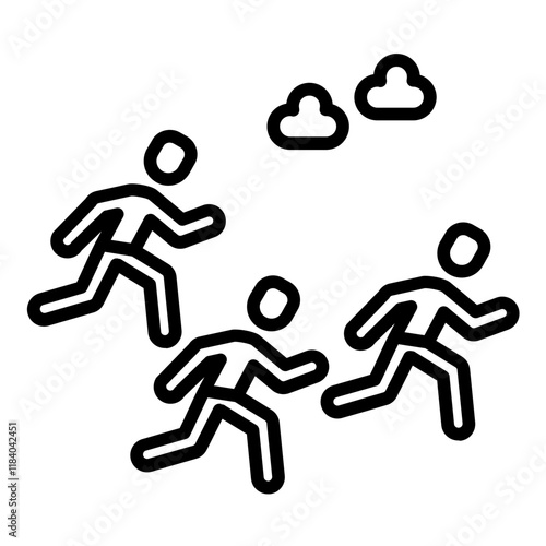 Running Group Icon