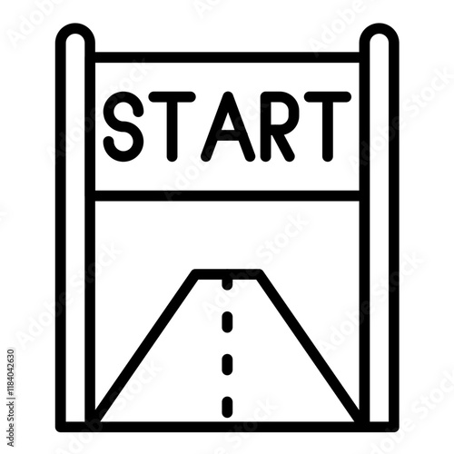 Starting Line Icon