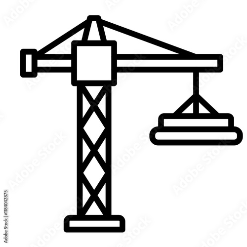 Construction Crane Icon