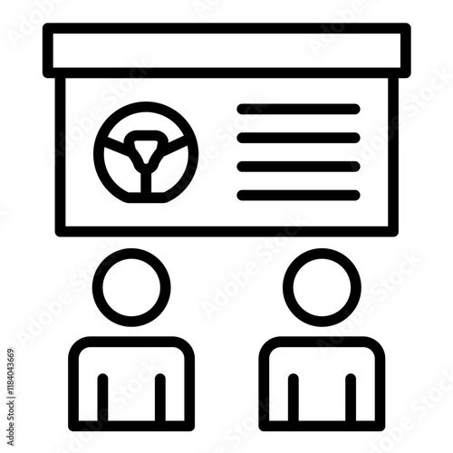 Driver Training Icon