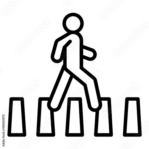Pedestrian Crossing Icon
