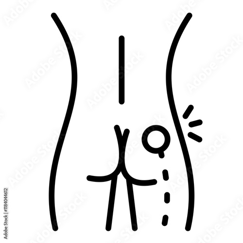 Sciatica Icon