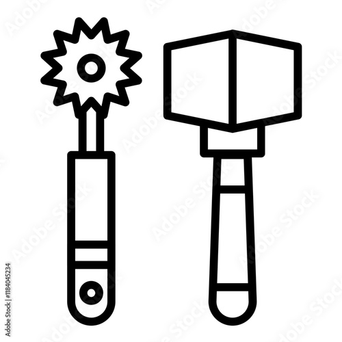 Leather Craft Tools Icon