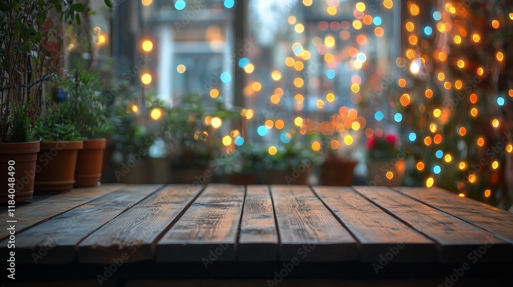 A wooden corner table with spacious design and blurred home interior, perfect for decoration display. A wooden corner table with spacious design and blurred home interior, perfect for decoration display.