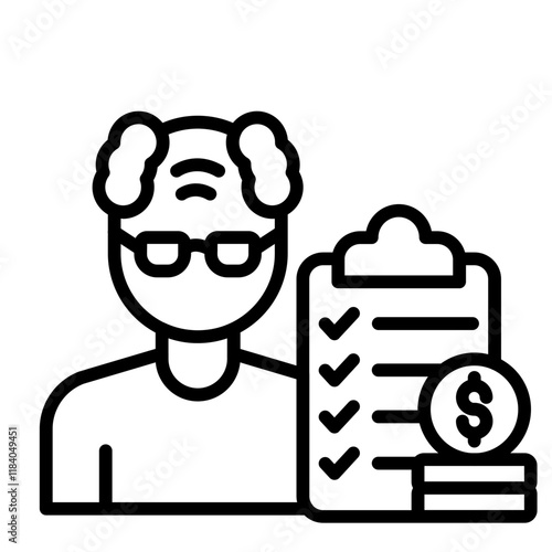 Retirement Portfolio Icon