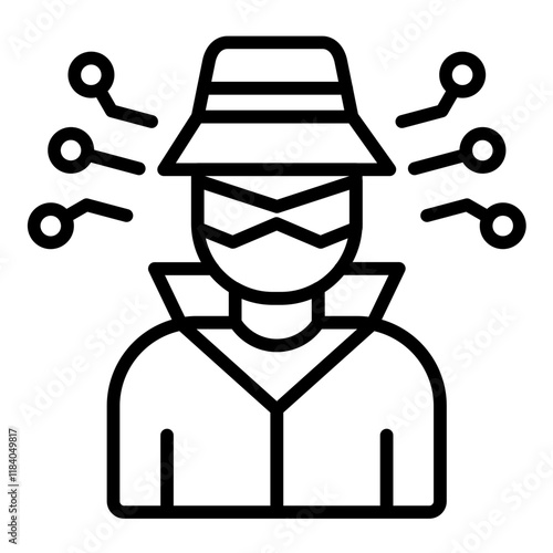 Cyber inspector Icon