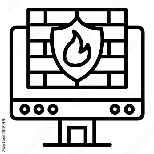 Firewall Icon