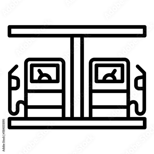 Gas Station Icon