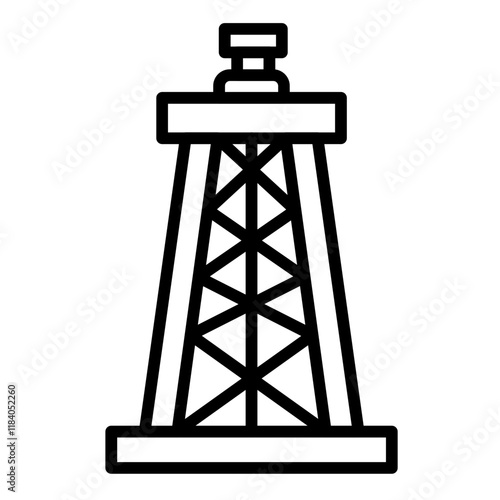 Refinery Tower Icon